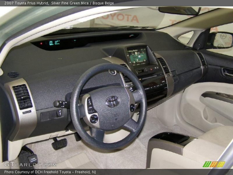 Silver Pine Green Mica / Bisque Beige 2007 Toyota Prius Hybrid