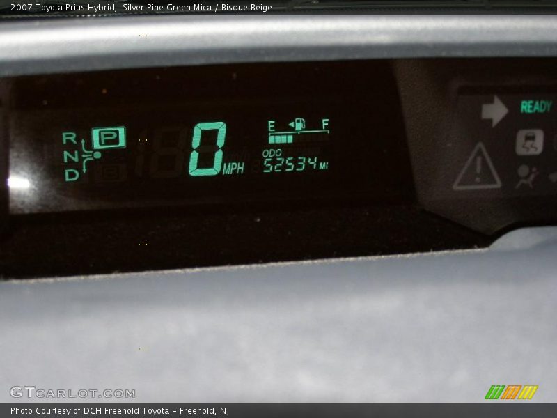 Silver Pine Green Mica / Bisque Beige 2007 Toyota Prius Hybrid