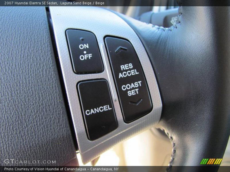 Laguna Sand Beige / Beige 2007 Hyundai Elantra SE Sedan