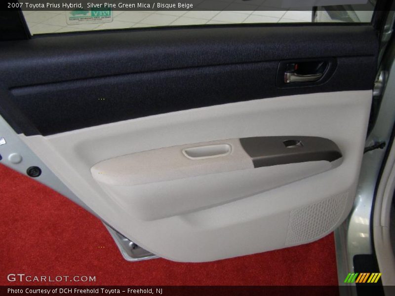 Silver Pine Green Mica / Bisque Beige 2007 Toyota Prius Hybrid