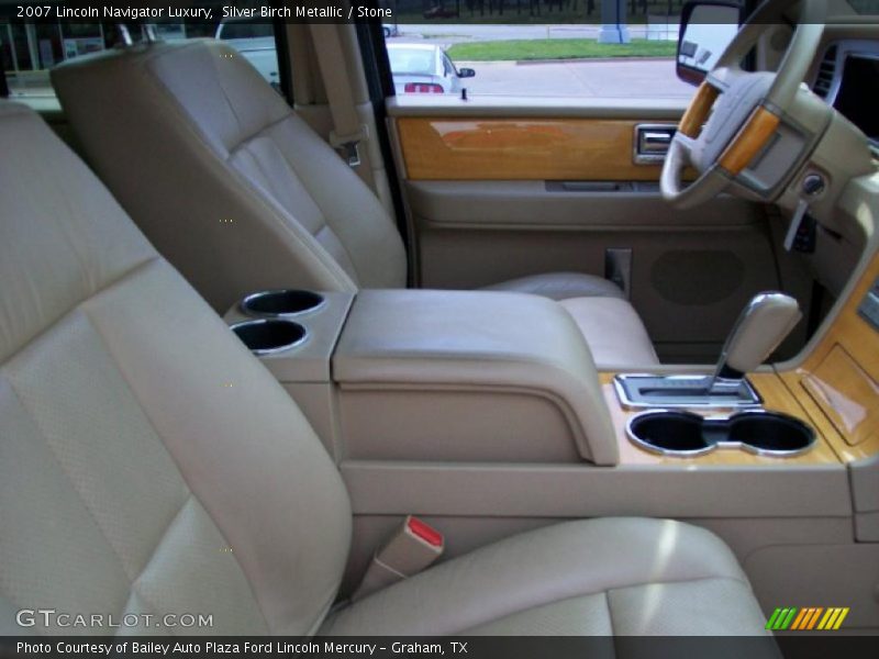 Silver Birch Metallic / Stone 2007 Lincoln Navigator Luxury