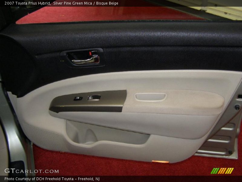 Silver Pine Green Mica / Bisque Beige 2007 Toyota Prius Hybrid