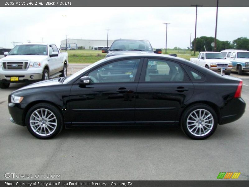 Black / Quartz 2009 Volvo S40 2.4i