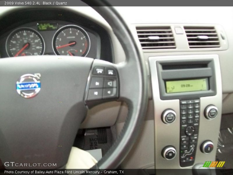 Black / Quartz 2009 Volvo S40 2.4i