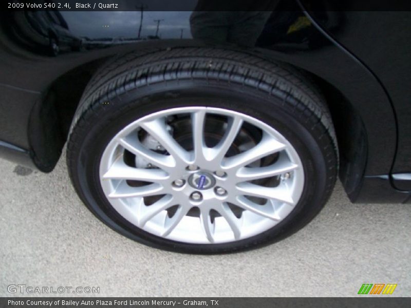 Black / Quartz 2009 Volvo S40 2.4i