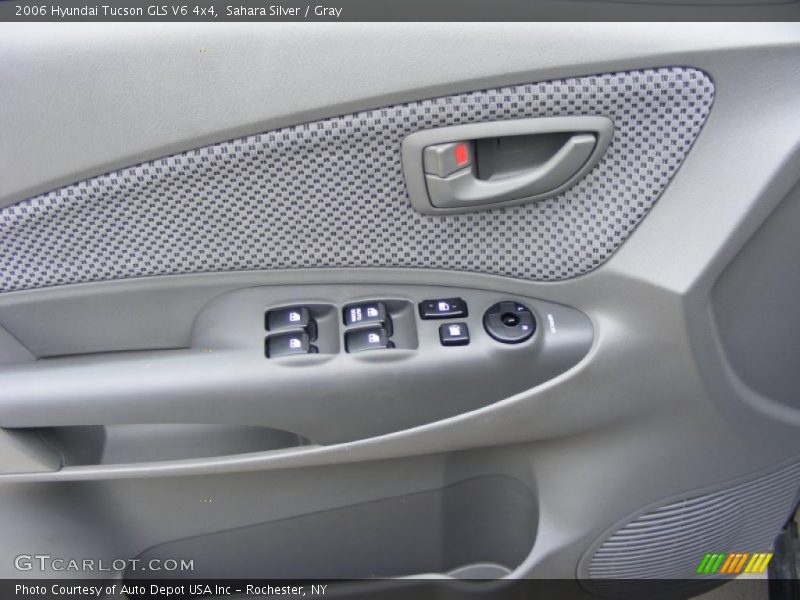 Sahara Silver / Gray 2006 Hyundai Tucson GLS V6 4x4