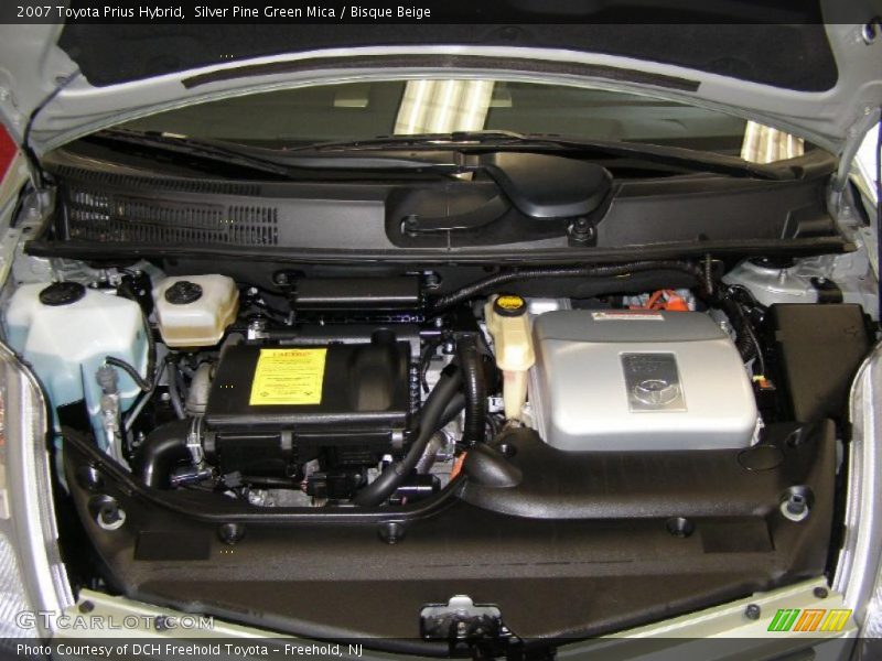 Silver Pine Green Mica / Bisque Beige 2007 Toyota Prius Hybrid