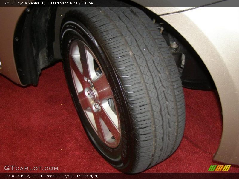 Desert Sand Mica / Taupe 2007 Toyota Sienna LE
