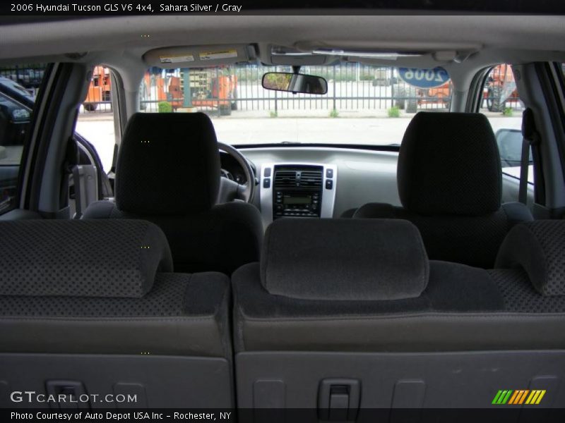Sahara Silver / Gray 2006 Hyundai Tucson GLS V6 4x4