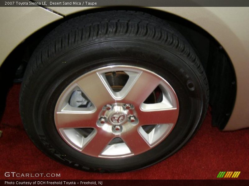 Desert Sand Mica / Taupe 2007 Toyota Sienna LE