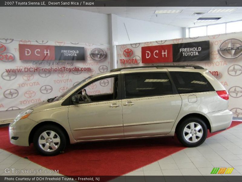Desert Sand Mica / Taupe 2007 Toyota Sienna LE