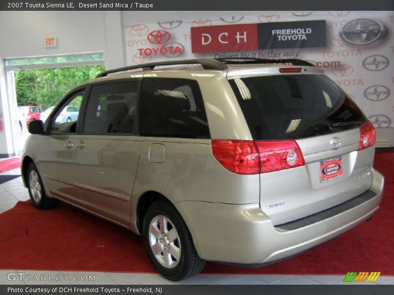 Desert Sand Mica / Taupe 2007 Toyota Sienna LE