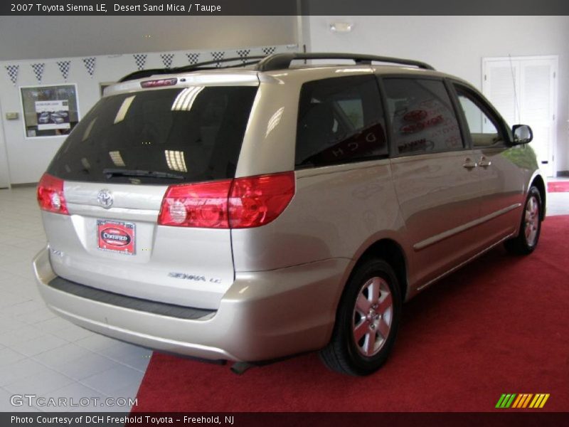 Desert Sand Mica / Taupe 2007 Toyota Sienna LE
