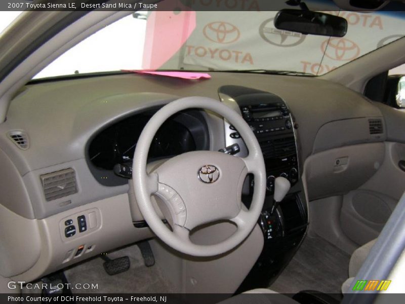 Desert Sand Mica / Taupe 2007 Toyota Sienna LE