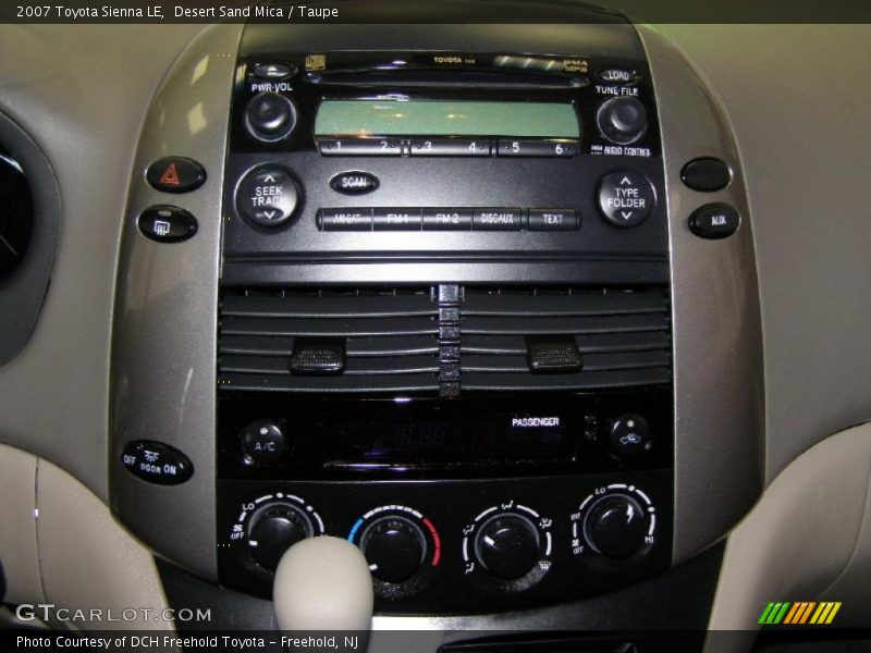 Desert Sand Mica / Taupe 2007 Toyota Sienna LE
