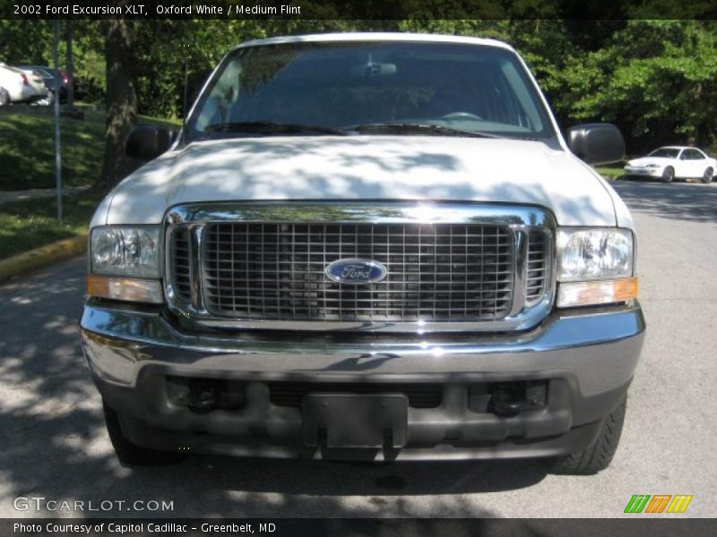 Oxford White / Medium Flint 2002 Ford Excursion XLT