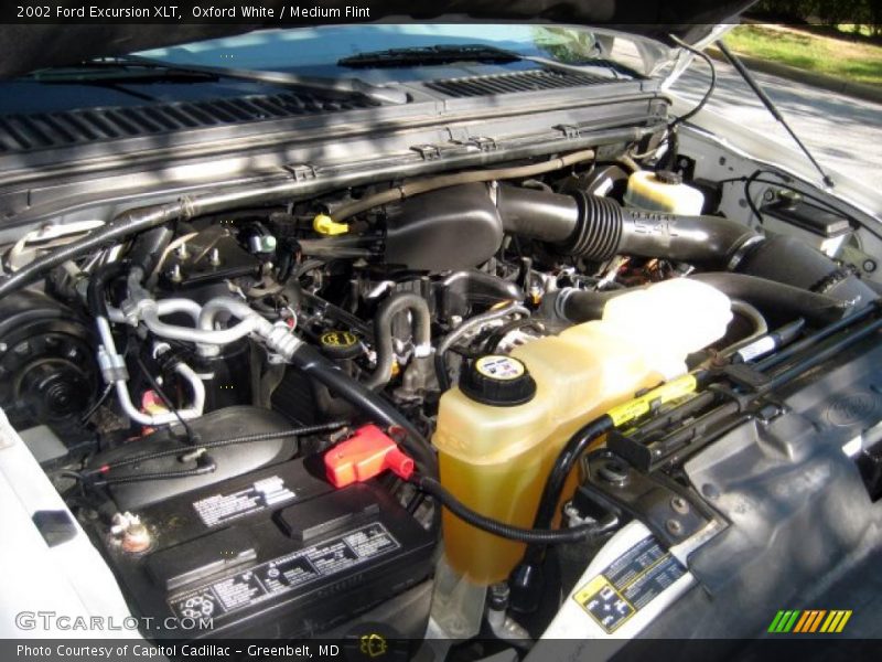 Oxford White / Medium Flint 2002 Ford Excursion XLT
