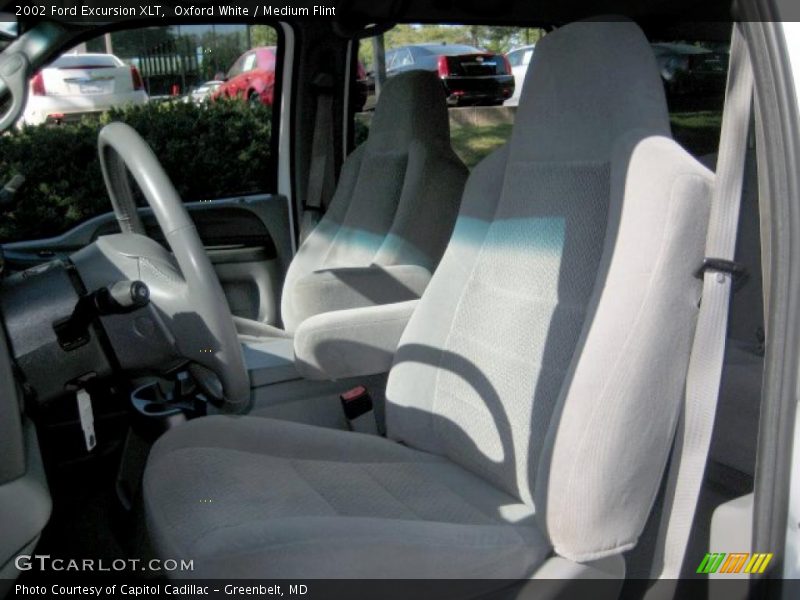 Oxford White / Medium Flint 2002 Ford Excursion XLT