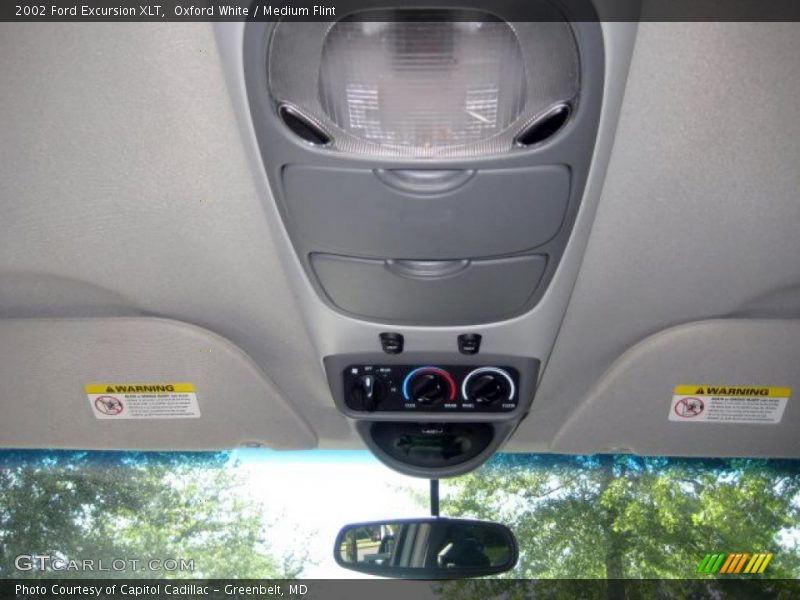 Oxford White / Medium Flint 2002 Ford Excursion XLT