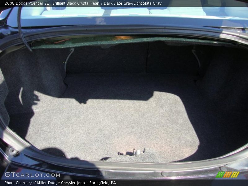 Brilliant Black Crystal Pearl / Dark Slate Gray/Light Slate Gray 2008 Dodge Avenger SE