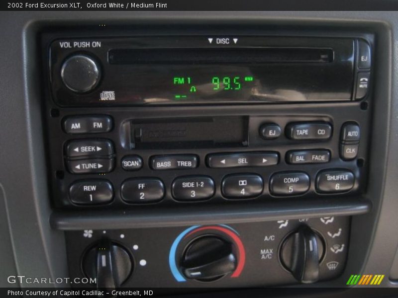 Oxford White / Medium Flint 2002 Ford Excursion XLT