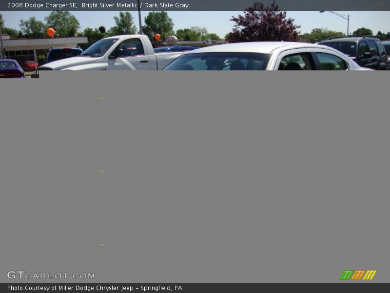 Bright Silver Metallic / Dark Slate Gray 2008 Dodge Charger SE