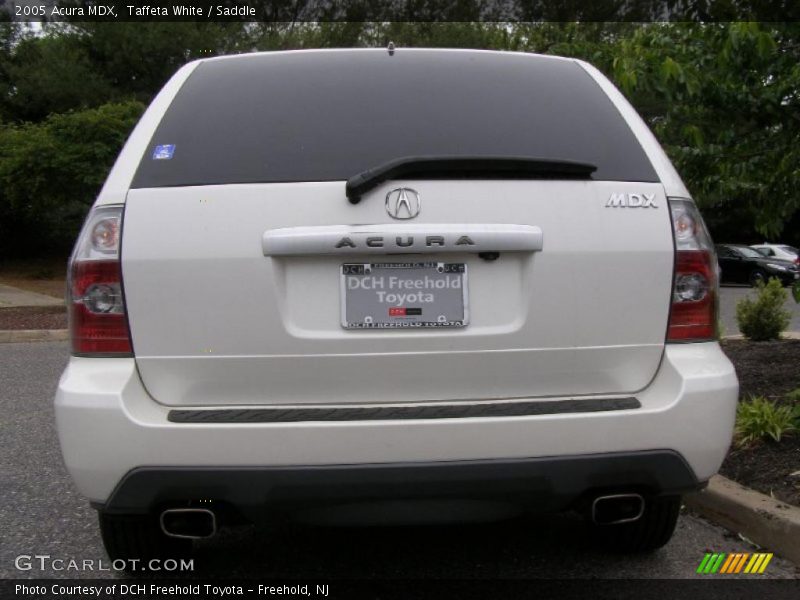 Taffeta White / Saddle 2005 Acura MDX