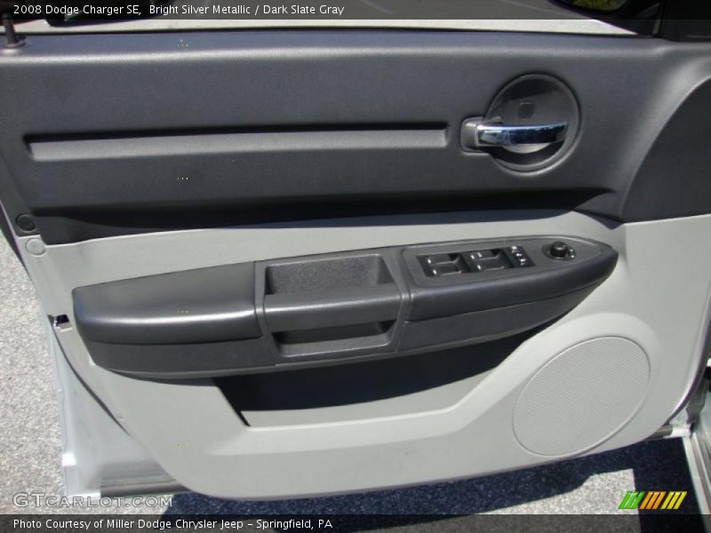 Bright Silver Metallic / Dark Slate Gray 2008 Dodge Charger SE