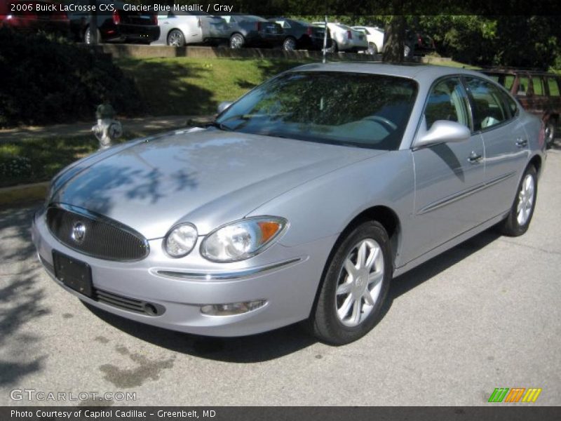 Glacier Blue Metallic / Gray 2006 Buick LaCrosse CXS