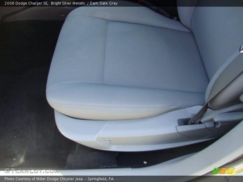 Bright Silver Metallic / Dark Slate Gray 2008 Dodge Charger SE