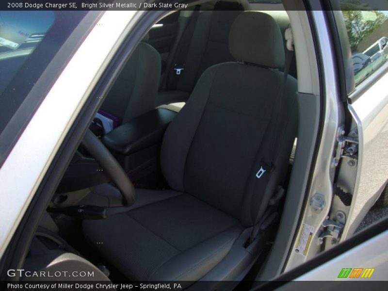 Bright Silver Metallic / Dark Slate Gray 2008 Dodge Charger SE