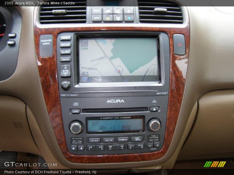 Taffeta White / Saddle 2005 Acura MDX