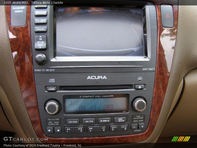 Taffeta White / Saddle 2005 Acura MDX