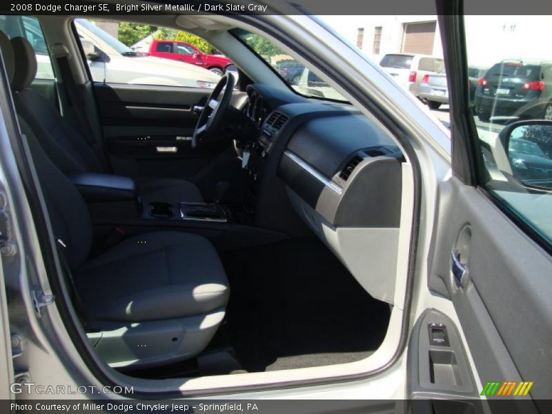 Bright Silver Metallic / Dark Slate Gray 2008 Dodge Charger SE
