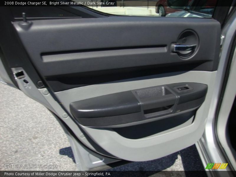 Bright Silver Metallic / Dark Slate Gray 2008 Dodge Charger SE