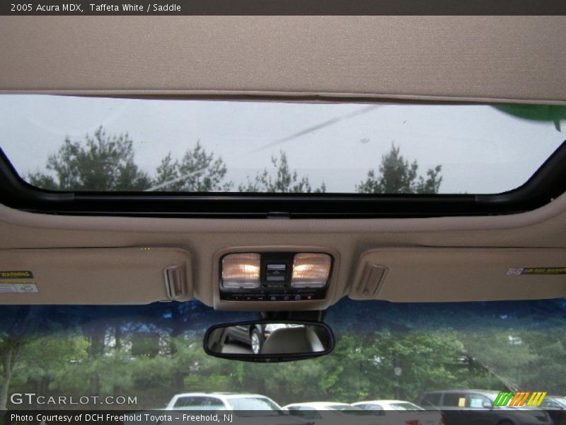 Taffeta White / Saddle 2005 Acura MDX