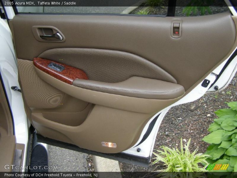 Taffeta White / Saddle 2005 Acura MDX