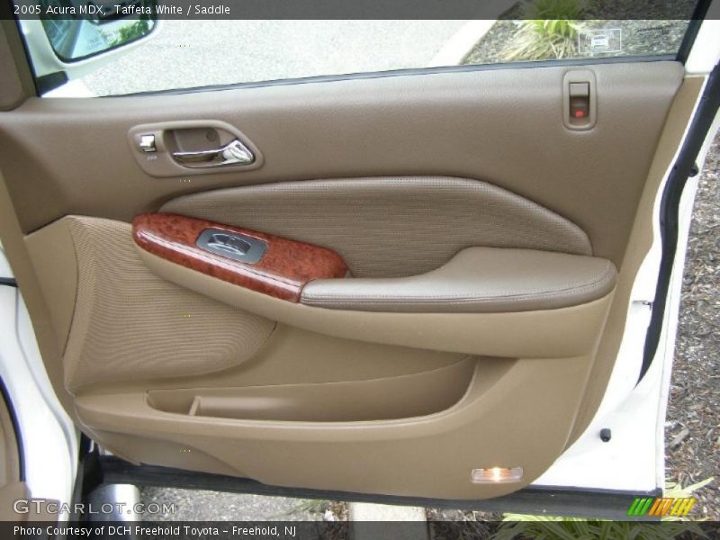 Taffeta White / Saddle 2005 Acura MDX