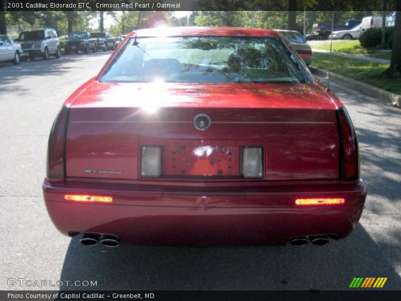 Crimson Red Pearl / Oatmeal 2001 Cadillac Eldorado ETC
