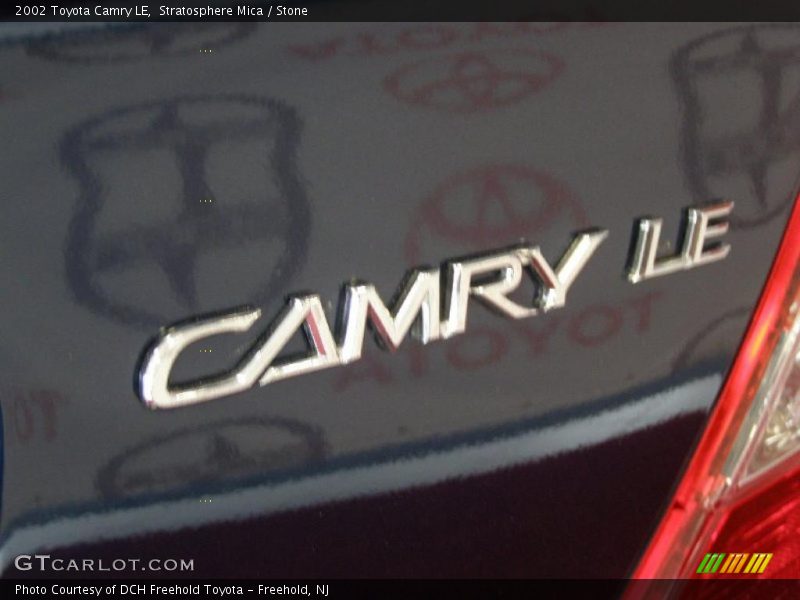 Stratosphere Mica / Stone 2002 Toyota Camry LE