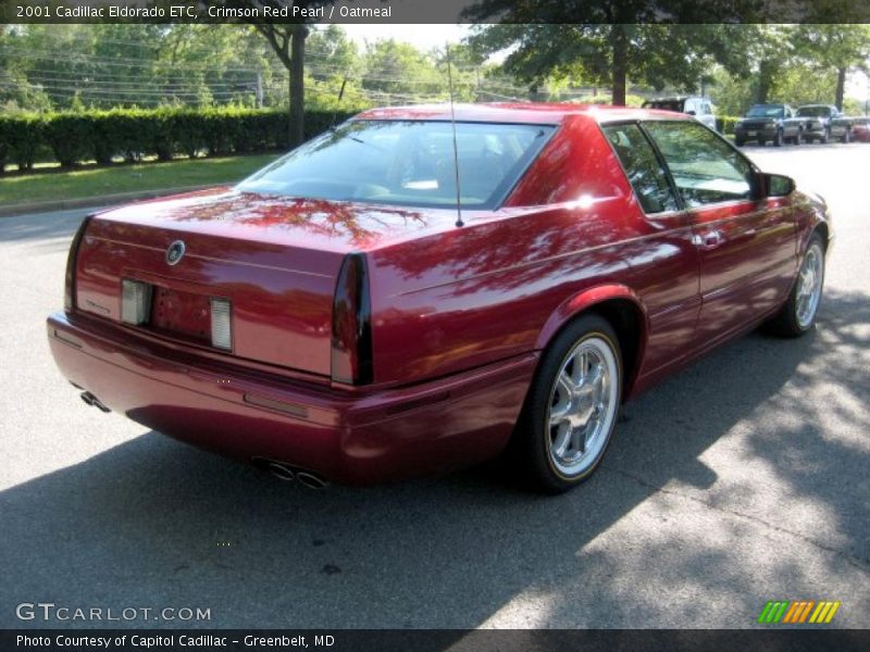 Crimson Red Pearl / Oatmeal 2001 Cadillac Eldorado ETC