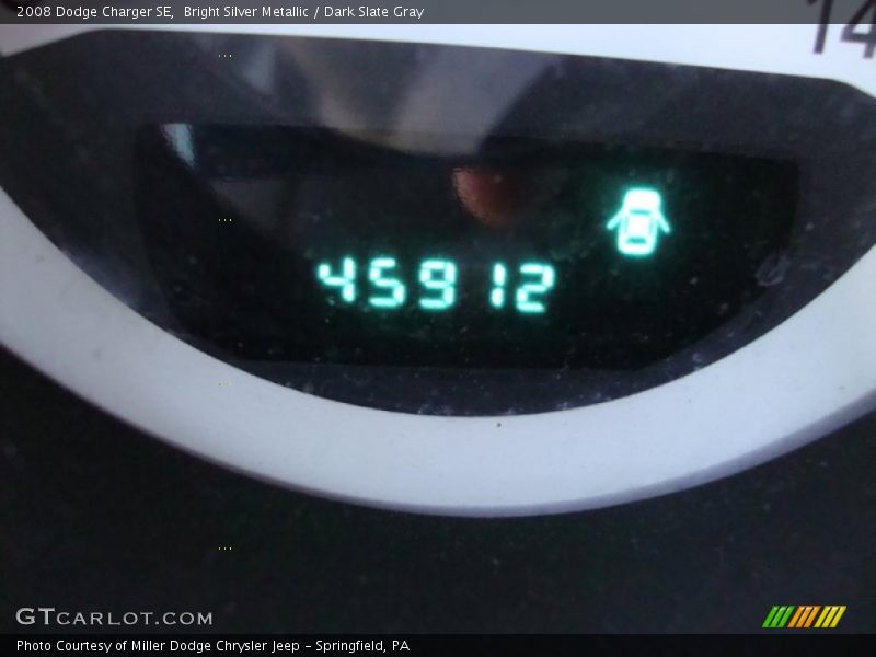 Bright Silver Metallic / Dark Slate Gray 2008 Dodge Charger SE