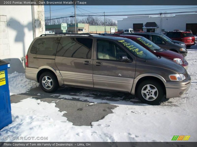 Dark Bronzemist Metallic / Taupe 2003 Pontiac Montana