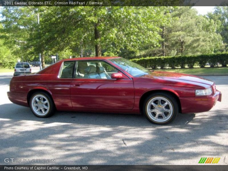 Crimson Red Pearl / Oatmeal 2001 Cadillac Eldorado ETC