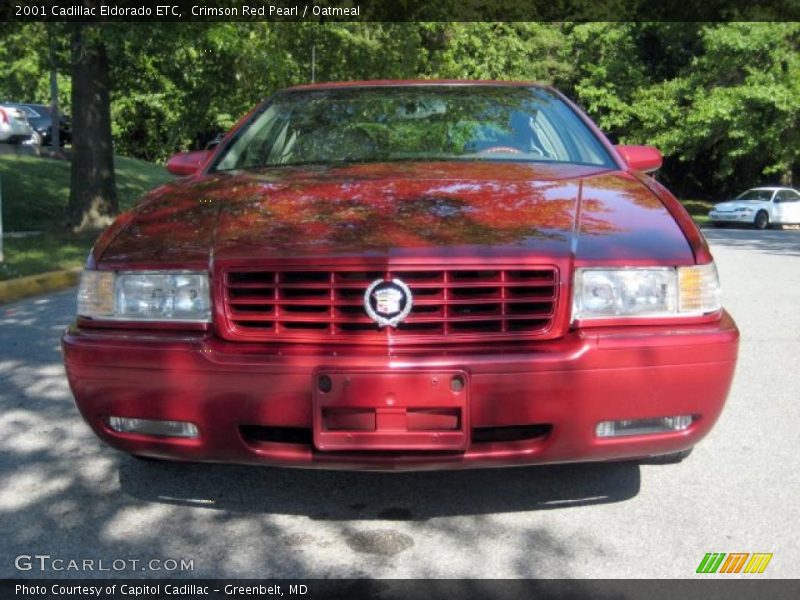 Crimson Red Pearl / Oatmeal 2001 Cadillac Eldorado ETC