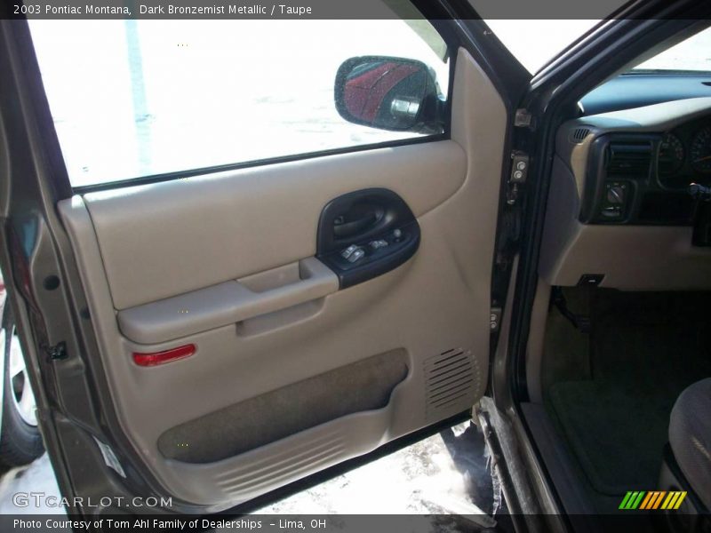 Dark Bronzemist Metallic / Taupe 2003 Pontiac Montana