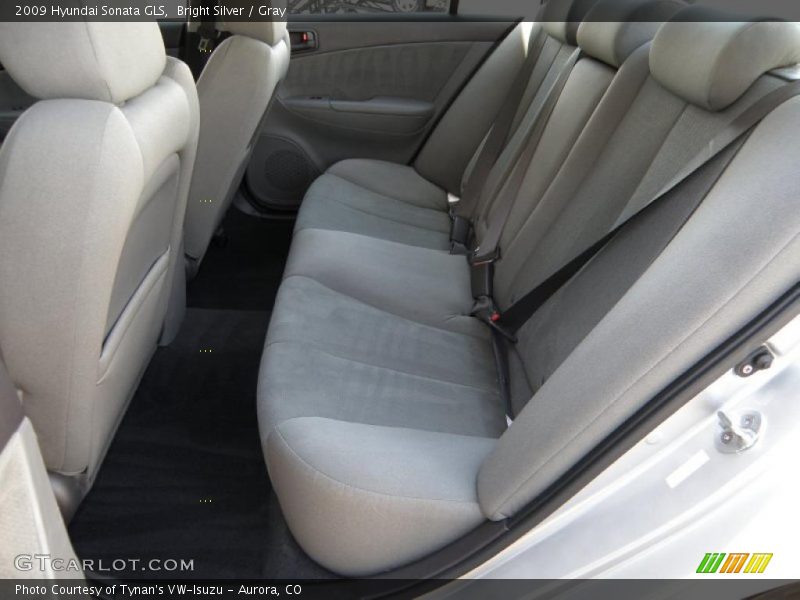 Bright Silver / Gray 2009 Hyundai Sonata GLS