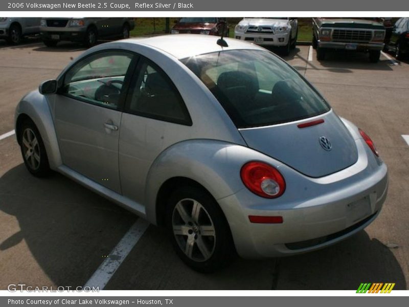 Reflex Silver / Black 2006 Volkswagen New Beetle 2.5 Coupe