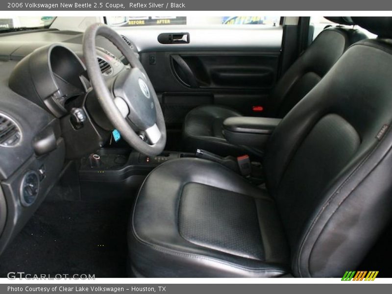 Reflex Silver / Black 2006 Volkswagen New Beetle 2.5 Coupe