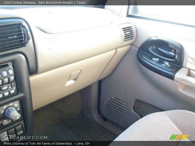 Dark Bronzemist Metallic / Taupe 2003 Pontiac Montana